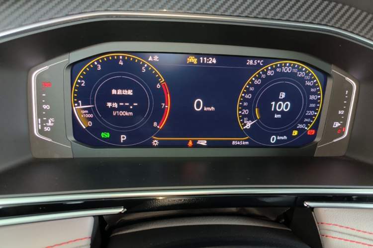 Used Volkswagen Tiguan X 2023 Revised Version 330TSI Two-Wheel-Drive Flagship Edition Instrument Cluster