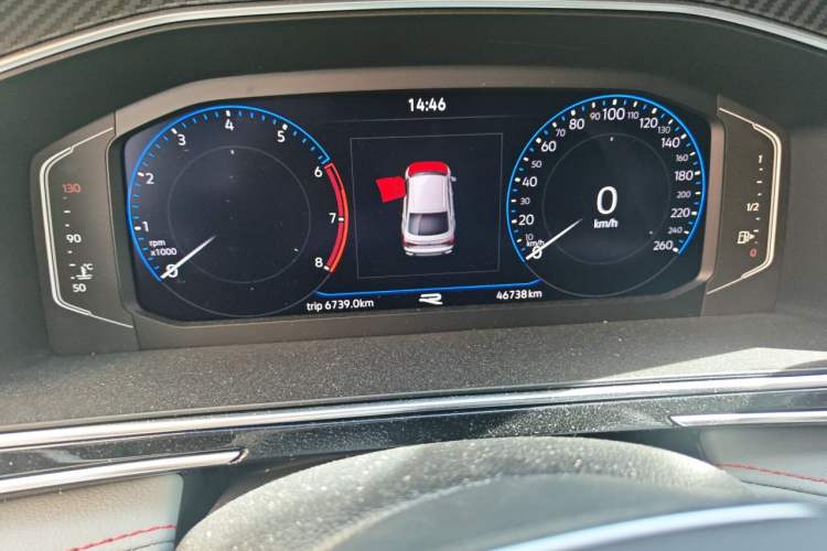 Used Volkswagen Tiguan X 2023 330TSI Two-Wheel-Drive Prestige Flagship Edition Instrument Cluster