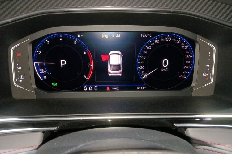 Used Volkswagen Tiguan X 2023 330TSI Two-Wheel-Drive Prestige Flagship Edition Instrument Cluster