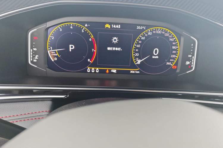 Used Volkswagen Tiguan X 2023 330TSI Two-Wheel-Drive Flagship Edition Odometer Close Up