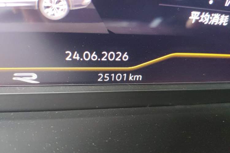 Used Volkswagen Tiguan X 2023 Revised Version 380TSI Four-Wheel Drive Flagship Edition Odometer Close Up