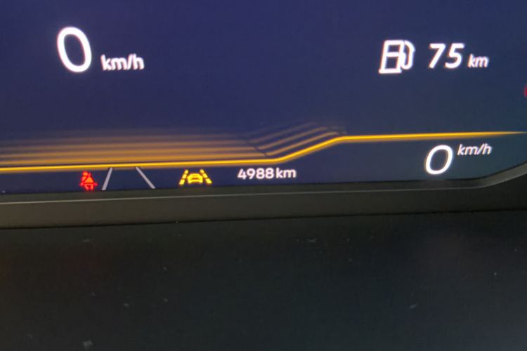 Used Volkswagen Tiguan X 2023 Revised Version 330TSI Two-Wheel-Drive Flagship Edition Odometer Close Up