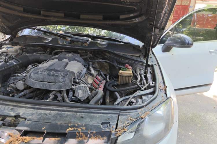 Used Volkswagen Touareg 2011 3.0 TSI Comfort Version Engine Bay Left