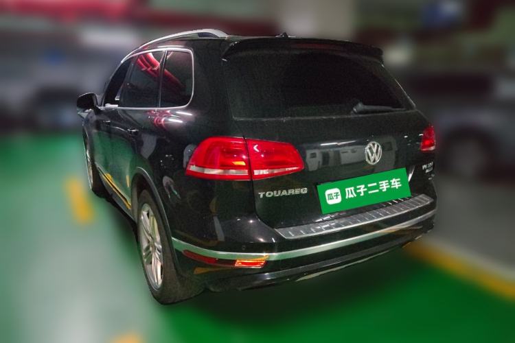 Used Volkswagen Touareg 2016 3.0 TSI R-Line Rear Left 45 Deg