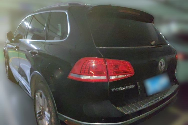Used Volkswagen Touareg 2016 3.0 TSI R-Line Rear Left 45 Deg