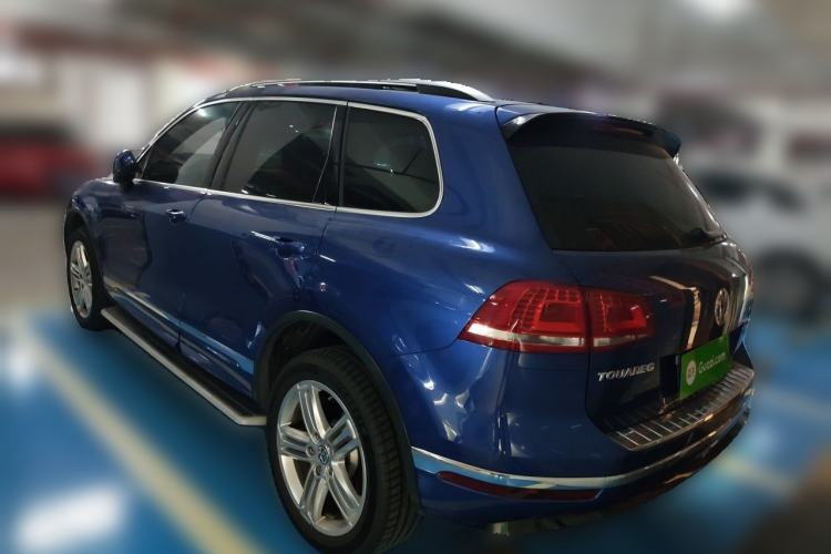 Used Volkswagen Touareg 2016 3.0 TSI R-Line Rear Left 45 Deg