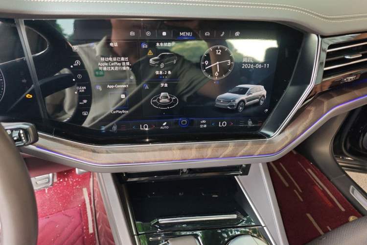 Used Volkswagen Touareg 2019 3.0 TSI RuiFeng Edition China V Standard Audio And AC Panel