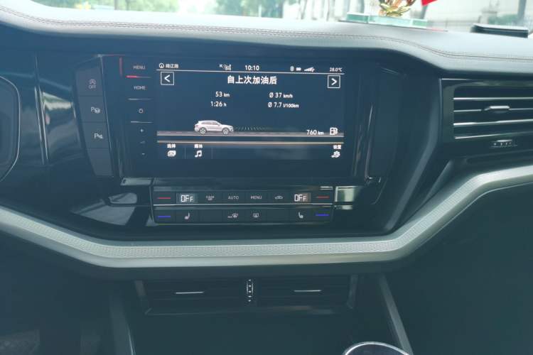 Used Volkswagen Touareg 2019 2.0TSI Ruiyi Edition China VI Standard Audio And AC Panel