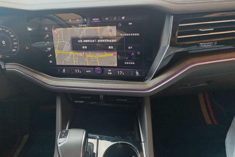 Used Volkswagen Touareg 2019 3.0 TSI RuiFeng Edition China VI Standard Audio And AC Panel