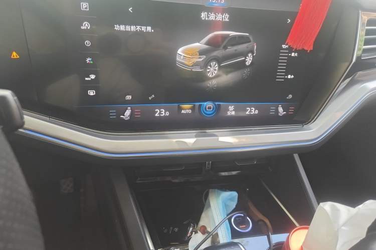Used Volkswagen Touareg 2019 3.0 TSI RuiFeng Edition China VI Standard Audio And AC Panel