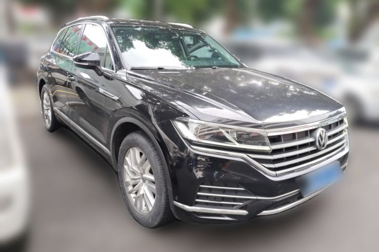 Used Volkswagen Touareg 2019 2.0TSI Ruiyi Edition China VI Standard Front Right 45 Deg