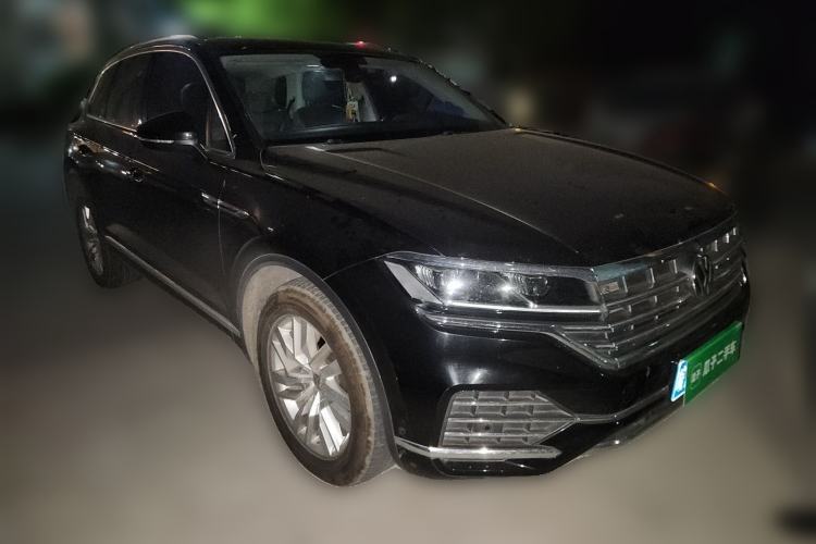 Used Volkswagen Touareg 2019 2.0TSI Ruiyi Edition China VI Standard Front Right 45 Deg