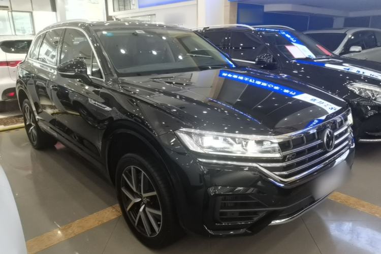 Used Volkswagen Touareg 2019 3.0 TSI RuiFeng Edition China VI Standard Front Right 45 Deg