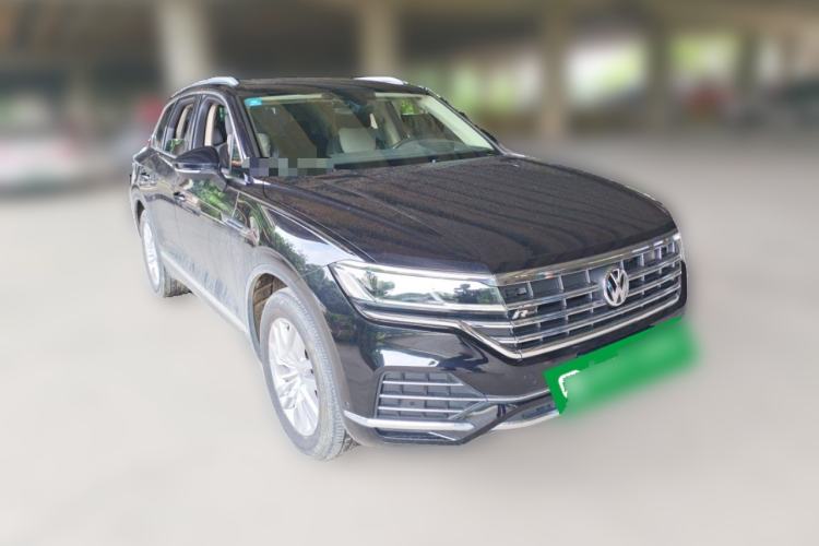Used Volkswagen Touareg 2019 2.0TSI Ruiyi Edition China VI Standard Front Right 45 Deg