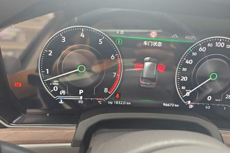 Used Volkswagen Touareg 2019 3.0 TSI RuiFeng Edition China V Standard Instrument Cluster