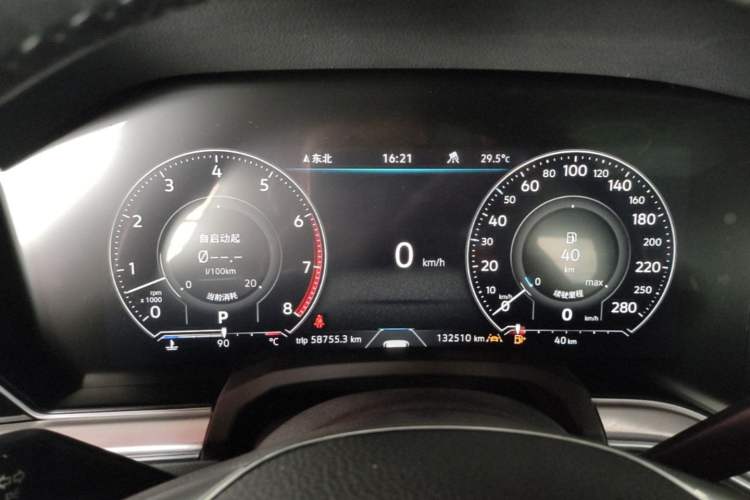 Used Volkswagen Touareg 2019 3.0 TSI Prestige Version China VI Standard Instrument Cluster