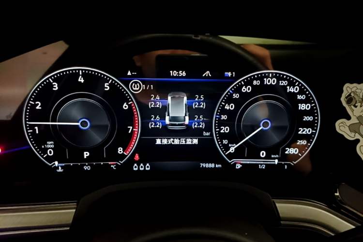 Used Volkswagen Touareg 2019 2.0TSI Ruiyi Edition China VI Standard Instrument Cluster