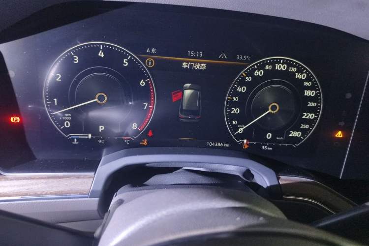 Used Volkswagen Touareg 2019 3.0 TSI RuiFeng Edition China VI Standard Instrument Cluster