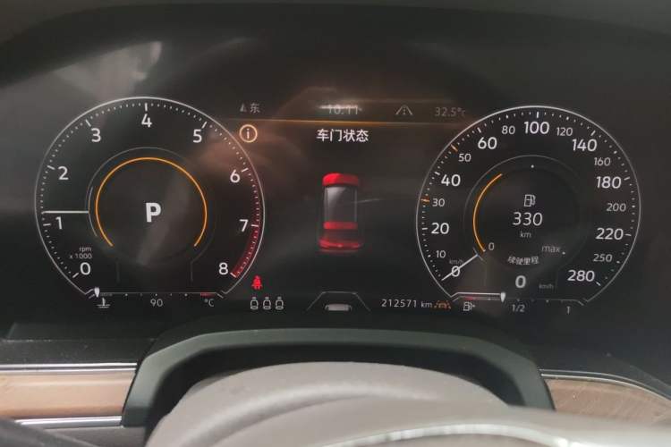 Used Volkswagen Touareg 2019 3.0 TSI RuiFeng Edition China V Standard Instrument Cluster