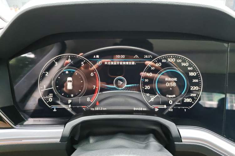 Used Volkswagen Touareg 2019 2.0TSI Ruiyi Edition China VI Standard Instrument Cluster