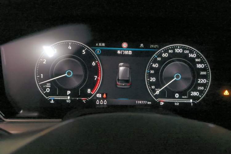 Used Volkswagen Touareg 2019 3.0 TSI RuiFeng Edition China VI Standard Instrument Cluster