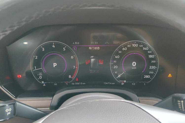 Used Volkswagen Touareg 2019 2.0TSI Ruiyi Edition China VI Standard Instrument Cluster