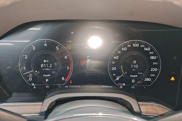 Used Volkswagen Touareg 2019 3.0 TSI RuiFeng Edition China VI Standard Instrument Cluster