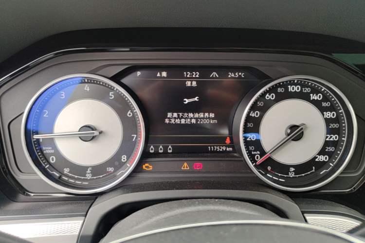 Used Volkswagen Touareg 2019 2.0 TSI Flagship Edition China VI Instrument Cluster