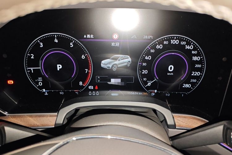 Used Volkswagen Touareg 2019 3.0 TSI RuiFeng Edition China VI Standard Instrument Cluster