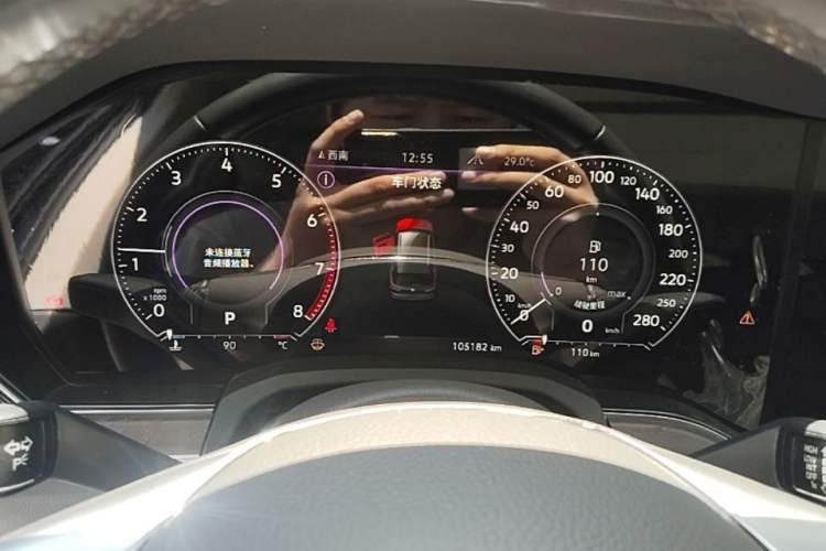 Used Volkswagen Touareg 2019 2.0TSI Ruiyi Edition China VI Standard Instrument Cluster