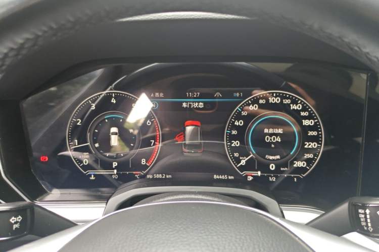 Used Volkswagen Touareg 2019 2.0TSI Ruiyi Edition China VI Standard Instrument Cluster