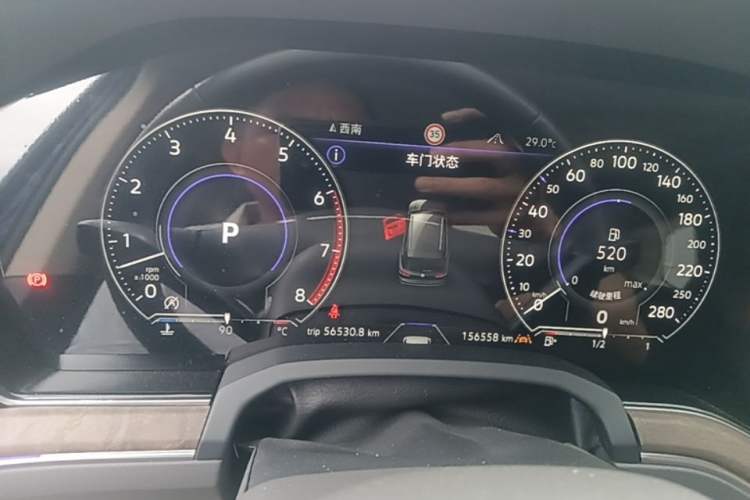Used Volkswagen Touareg 2019 3.0 TSI RuiFeng Edition China VI Standard Instrument Cluster