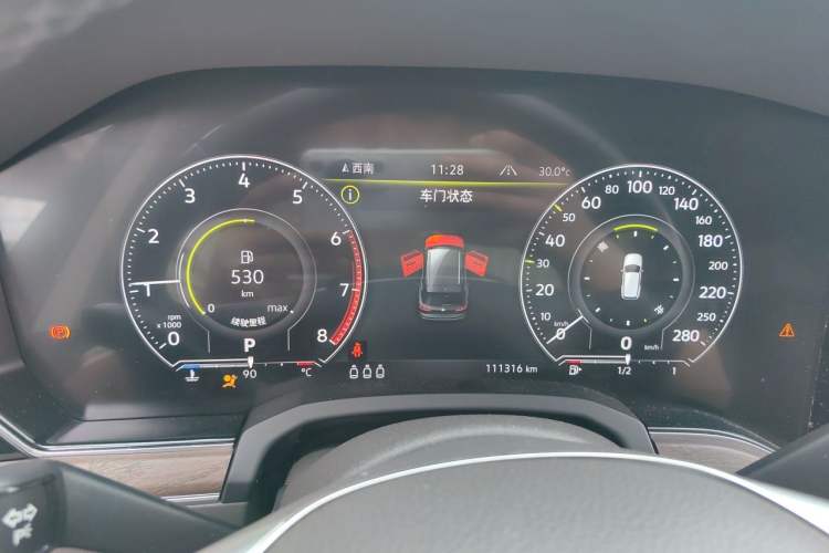 Used Volkswagen Touareg 2019 2.0 TSI Ruiyi Edition China V Standard Instrument Cluster