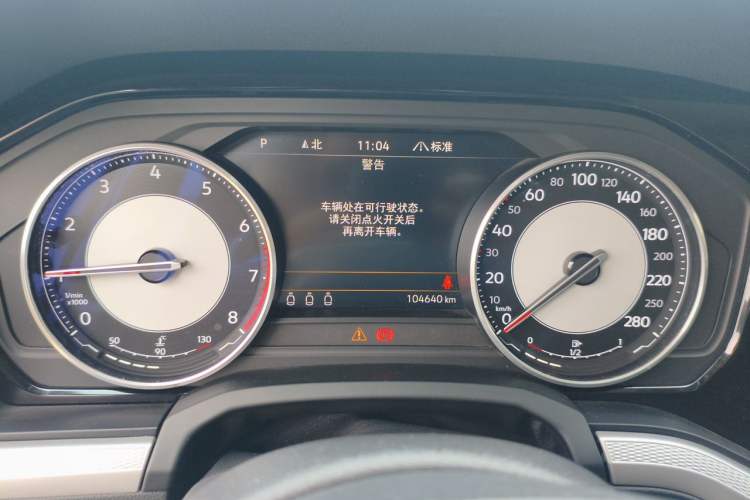 Used Volkswagen Touareg 2019 2.0 TSI Flagship Edition China VI Instrument Cluster