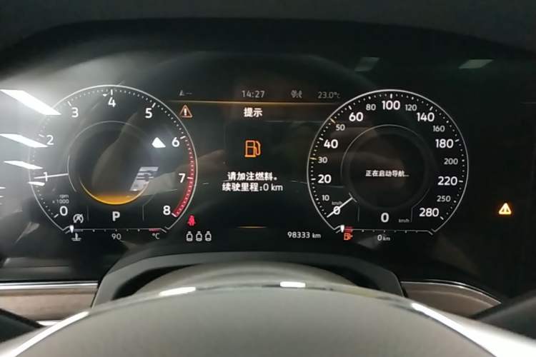 Used Volkswagen Touareg 2019 3.0 TSI RuiFeng Edition China VI Standard Instrument Cluster