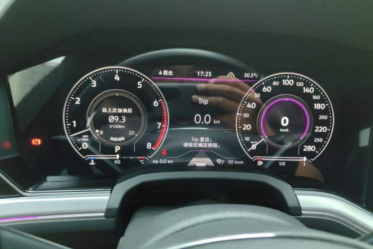Used Volkswagen Touareg 2019 3.0 TSI RuiFeng Edition China VI Standard Instrument Cluster