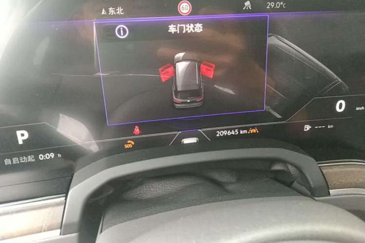 Used Volkswagen Touareg 2019 3.0 TSI RuiFeng Edition China V Standard Odometer Close Up
