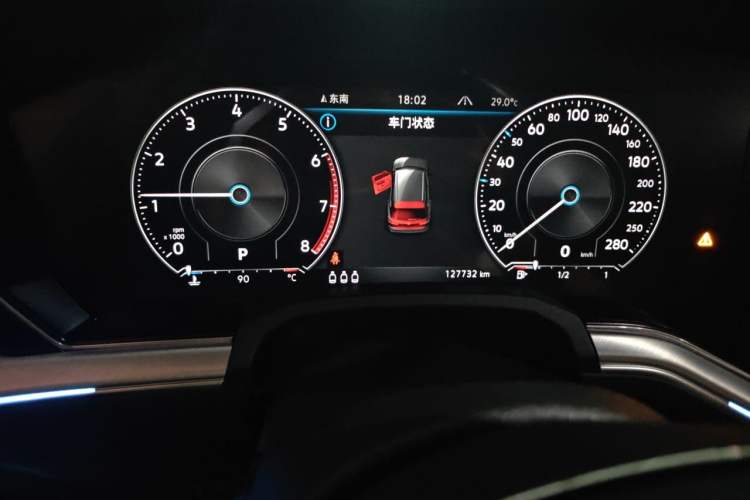 Used Volkswagen Touareg 2019 2.0 TSI Ruiyi Edition China V Standard Odometer Close Up