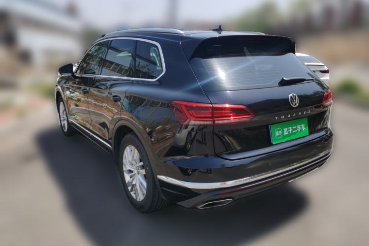 Used Volkswagen Touareg 2019 2.0TSI Ruiyi Edition China VI Standard Rear Left 45 Deg