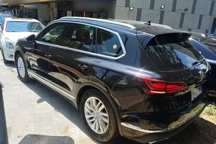 Used Volkswagen Touareg 2019 2.0TSI Ruiyi Edition China VI Standard Rear Left 45 Deg