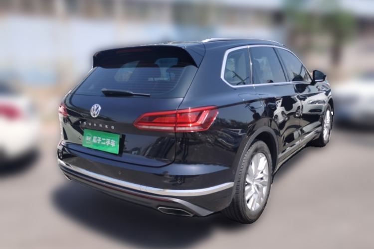 Used Volkswagen Touareg 2019 2.0TSI Ruiyi Edition China VI Standard Rear Right 45 Deg