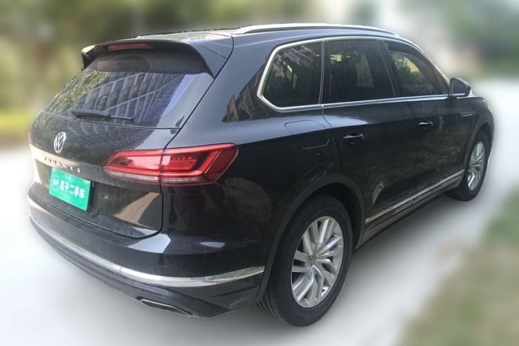 Used Volkswagen Touareg 2019 2.0TSI Ruiyi Edition China VI Standard Rear Right 45 Deg