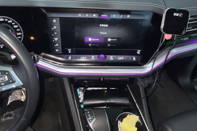 Used Volkswagen Touareg 2019 2.0TSI Ruiyi Edition China VI Standard Audio And AC Panel