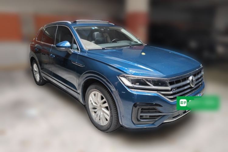 Used Volkswagen Touareg 2019 2.0TSI Ruiyi Edition China VI Standard Front Right 45 Deg