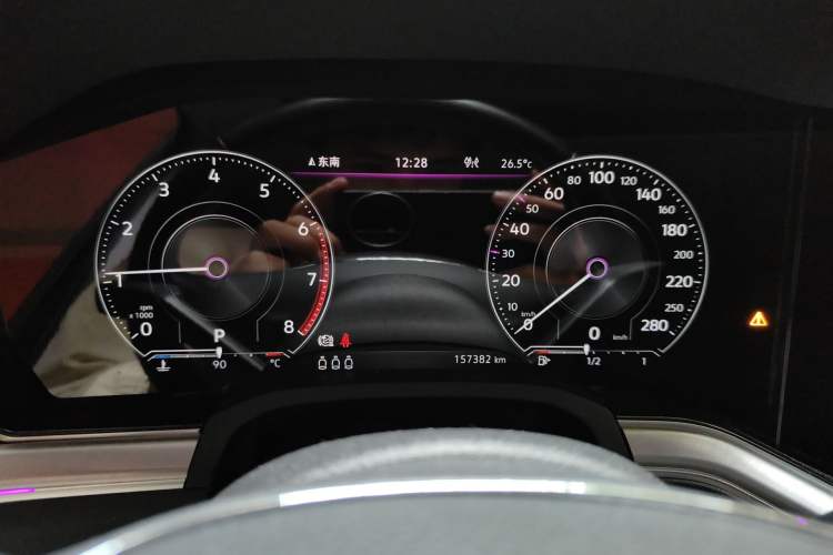 Used Volkswagen Touareg 2019 2.0TSI Ruiyi Edition China VI Standard Instrument Cluster