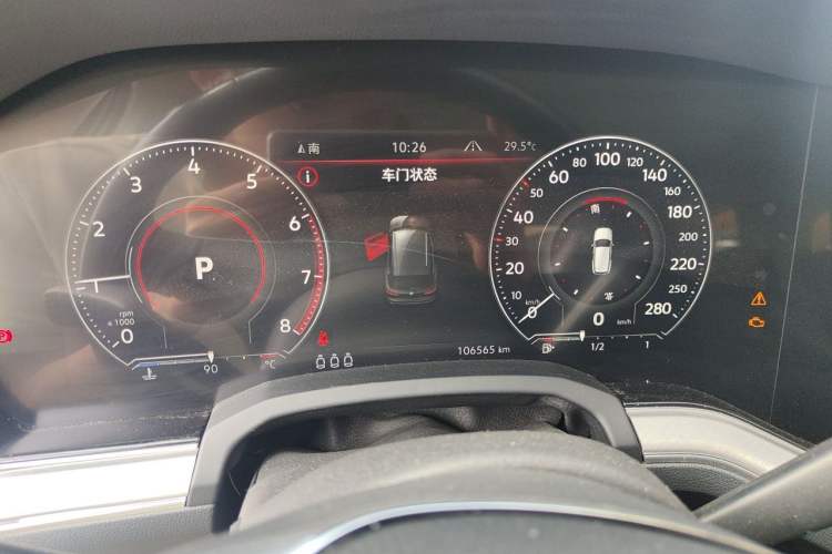 Used Volkswagen Touareg 2019 2.0TSI Ruiyi Edition China VI Standard Instrument Cluster