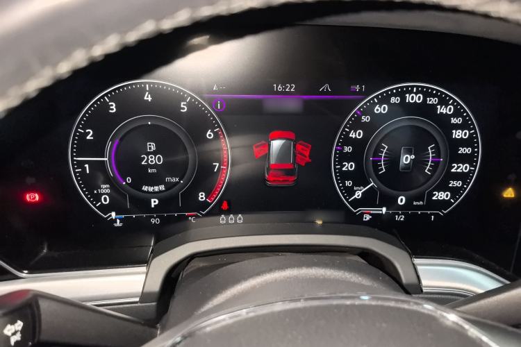 Used Volkswagen Touareg 2019 2.0TSI Ruiyi Edition China VI Standard Instrument Cluster