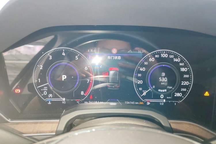 Used Volkswagen Touareg 2019 3.0 TSI RuiFeng Edition China VI Standard Instrument Cluster