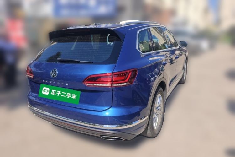 Used Volkswagen Touareg 2019 2.0 TSI Ruiyi Edition China V Standard Rear Right 45 Deg
