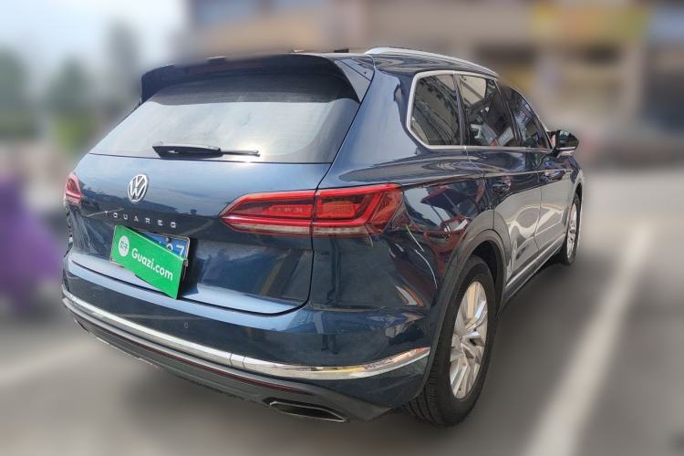 Used Volkswagen Touareg 2019 2.0TSI Ruiyi Edition China VI Standard Rear Right 45 Deg